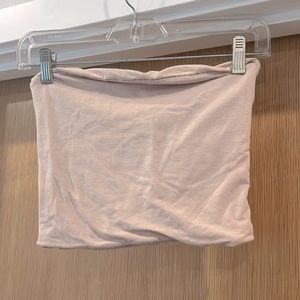 Light pink brandy Melville one size tube top.